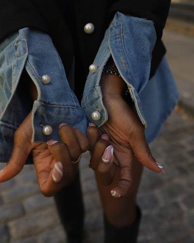 Blazing through Denim Blazer