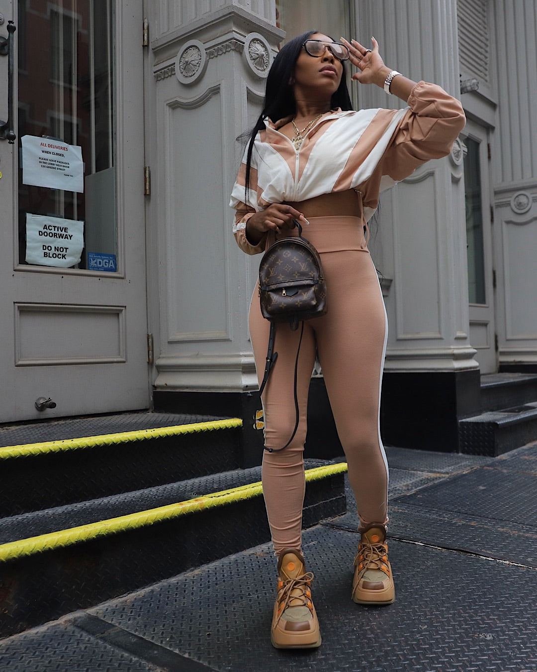 Sporty Chic Two-Piece Sweatsuit Set