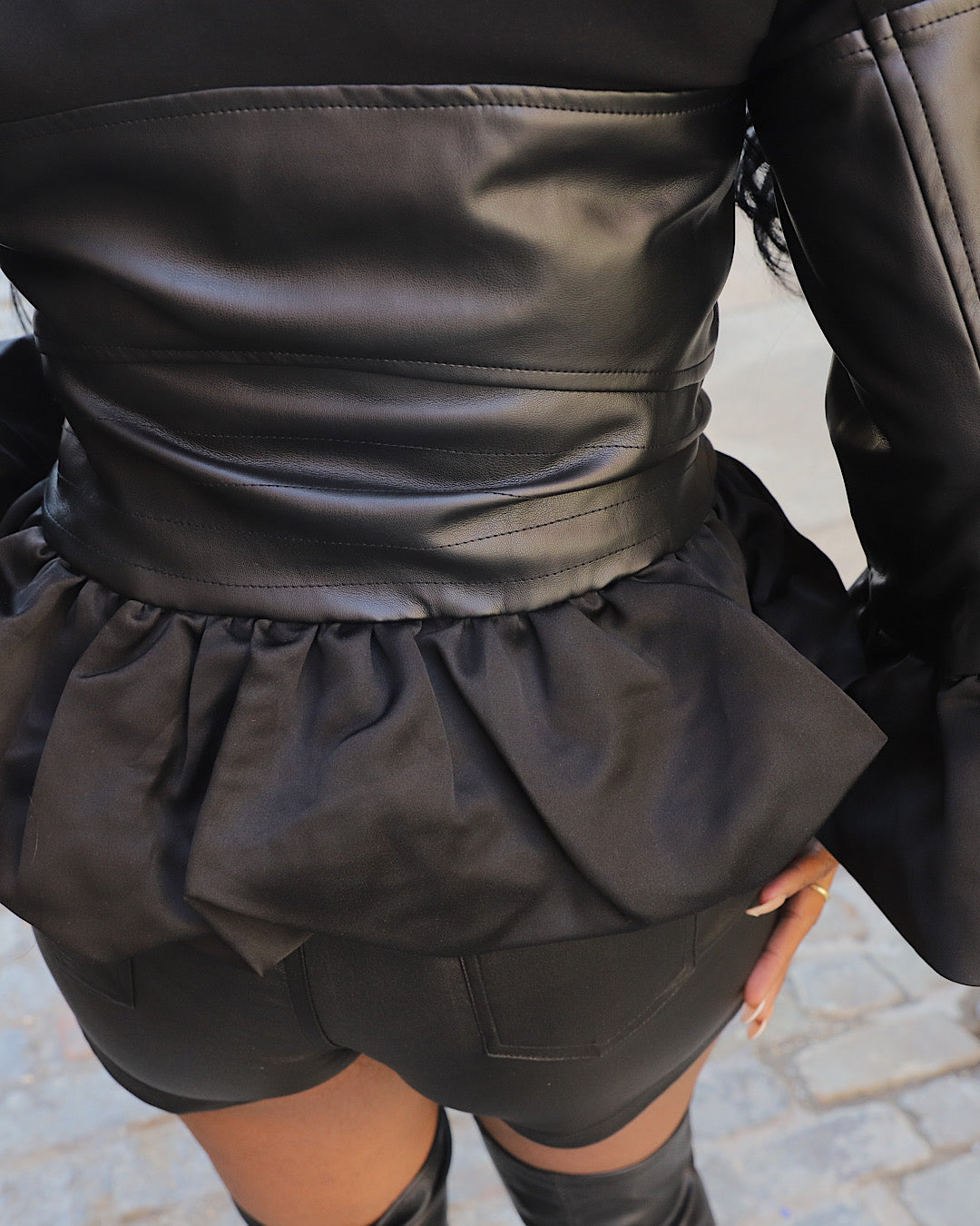 The Statement Peplum jacket