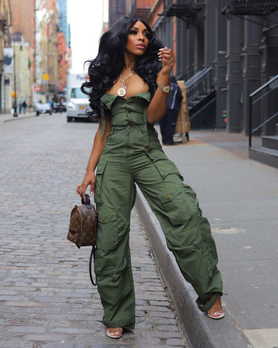 Lover Of Cargo Jumpsuit