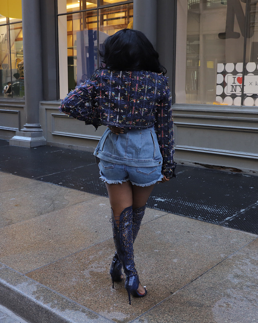 Tweed in Love Denim Jacket