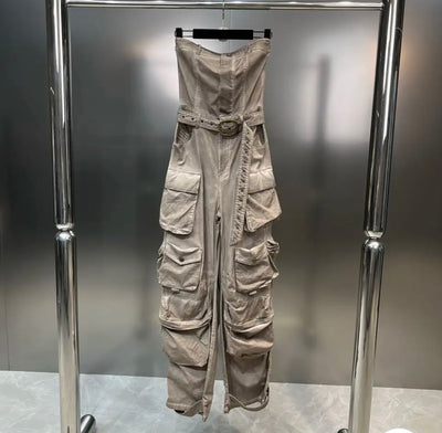 Lover of Cargo Jumpsuit ( Ships 10/20-11/15