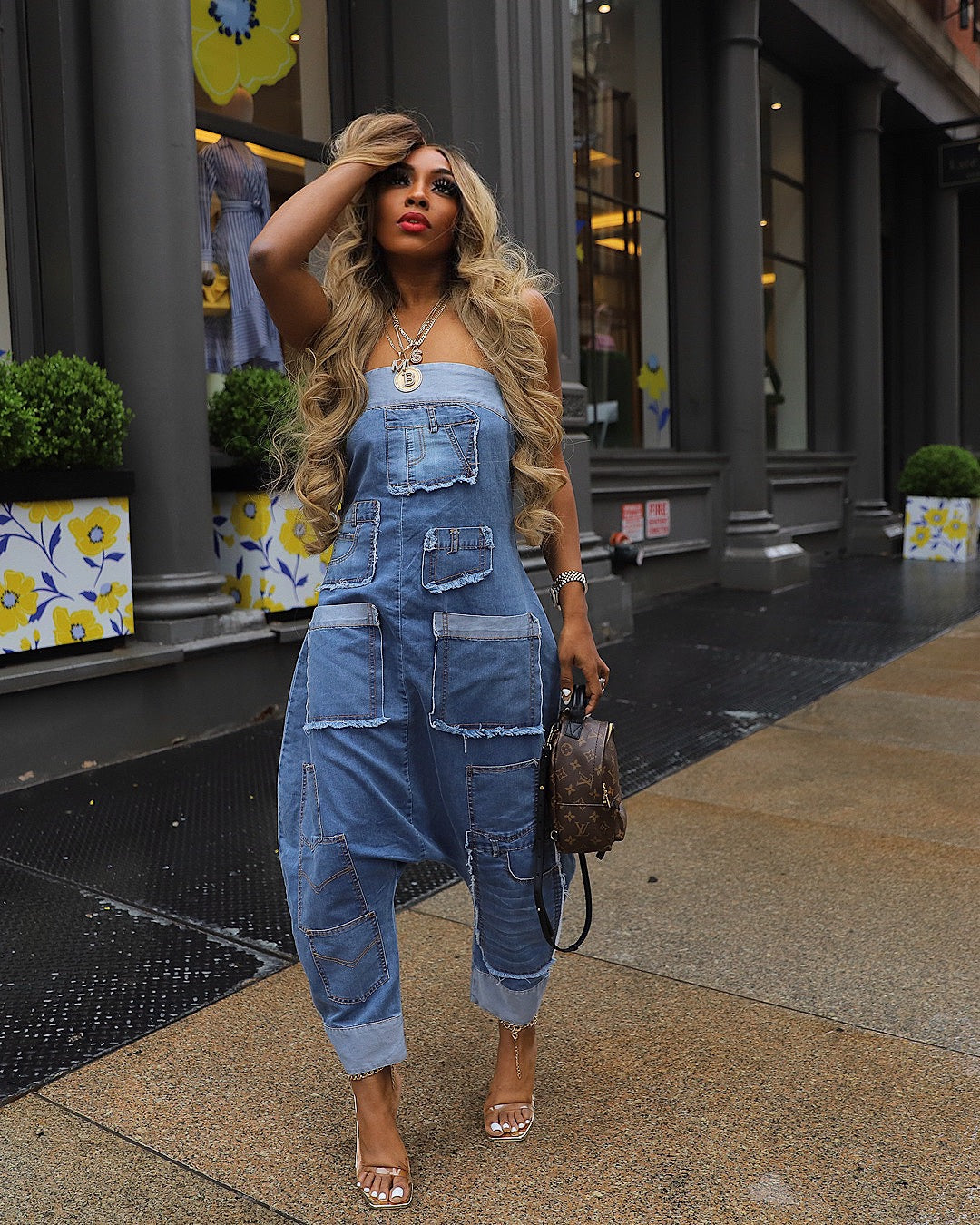 Top Knotch Denim Jumpsuit