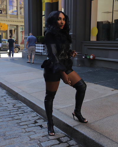 The Statement Peplum Jacket (Ships 10/31)