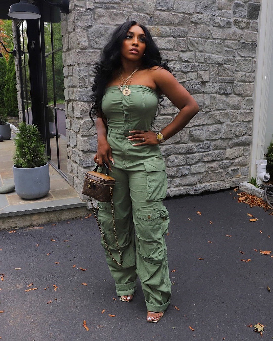 Lover of Cargo Jumpsuit ( Ships 10/20-11/15